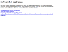 Tablet Screenshot of guntram.de